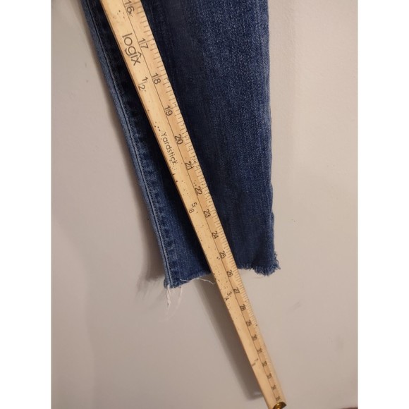 Joe's Women's Jeans Size 27 Ankle Raw Hem Straight Distressed Destroyed Hi Rise - Picture 2 of 8